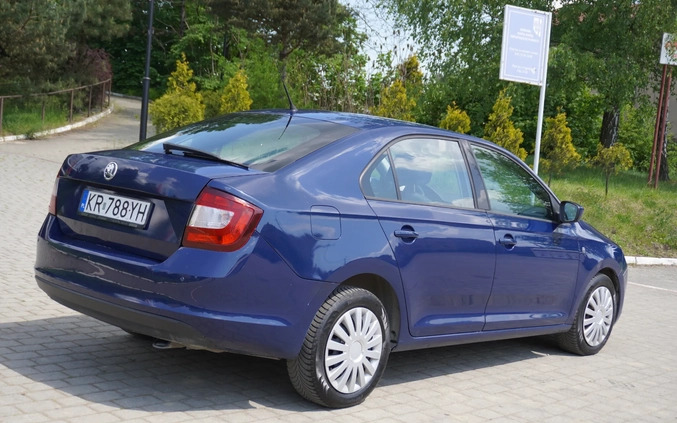 Skoda RAPID cena 12500 przebieg: 290000, rok produkcji 2014 z Katowice małe 277